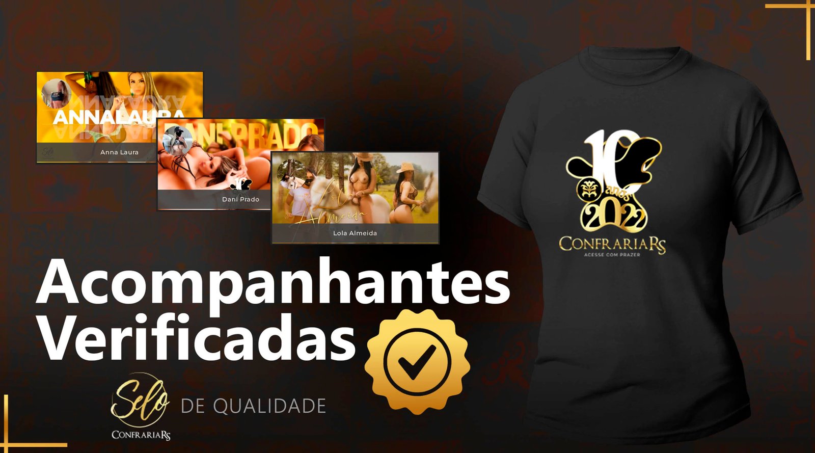 Acompanhantes Verificadas de Porto Alegre | ConfrariaRS